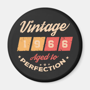 Persönliche sechzig Vintage 60. Geburtstagsfeier Magnet
