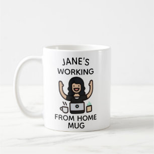 Persönliche Tasse für die Arbeit von Zuhause - Ben