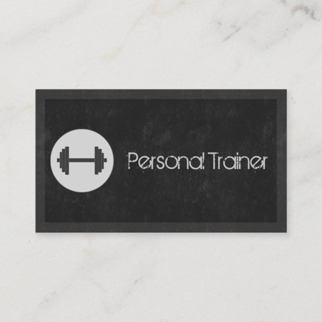 Persönliche Trainer-Fitness-Geschäfts-Karten Visitenkarte (Vorderseite)