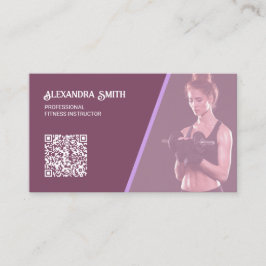 Persönliche Trainerinnen - individuelle QR Visitenkarte