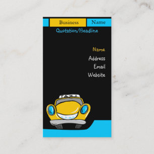 Persönliche Transport-Dienstleistungen - Visitenkarte