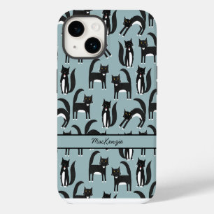 Persönliche Tuxedo-Katze iPhone 14 Hülle
