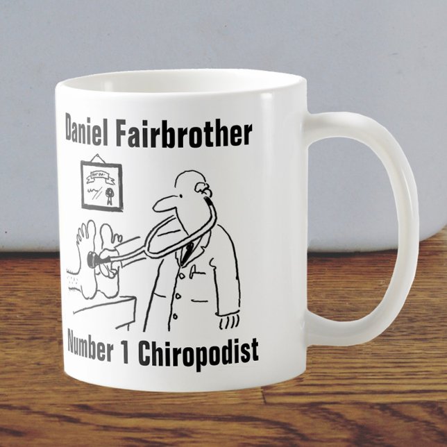 Persönliche Umarmung für einen Chiropodist Kaffeetasse (Von Creator hochgeladen)