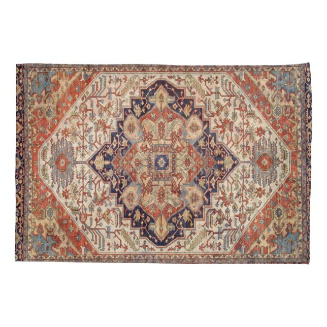 PERSÖNLICHE VINTAGE ORIENTALE-DESIGN KISSENBEZUG (Rückseite)