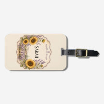 persönliche vintage provence lavendel und sonnenbl