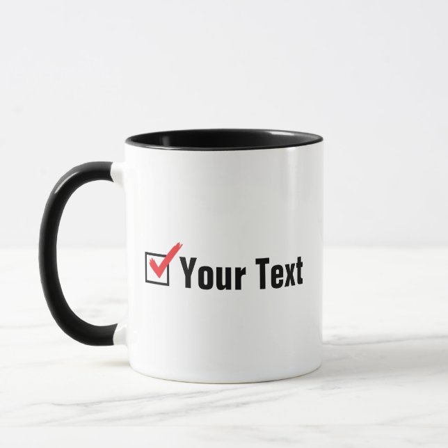 Persönliche Werbung - Individueller Sozialstatus Tasse (Links)