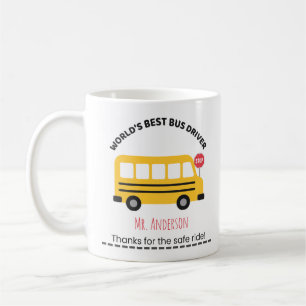 Persönliche Wertschätzung für den besten Busfahrer Kaffeetasse