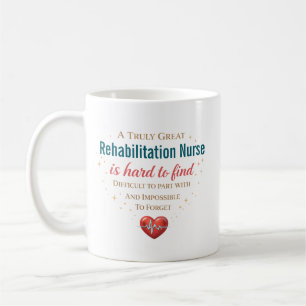Persönliche Wertschätzung für Rehabilitationspfleg Kaffeetasse