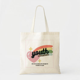 PersönlicheChristian Youth Heart Rainbow Tote Bag Tragetasche