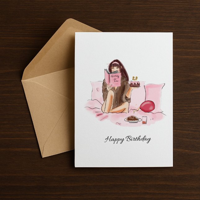 Persönlicher Alles Gute zum 29. Geburtstag  Feiertagskarte (Von Creator hochgeladen)