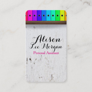 Persönlicher Assistent - virtueller Assistent Visitenkarte