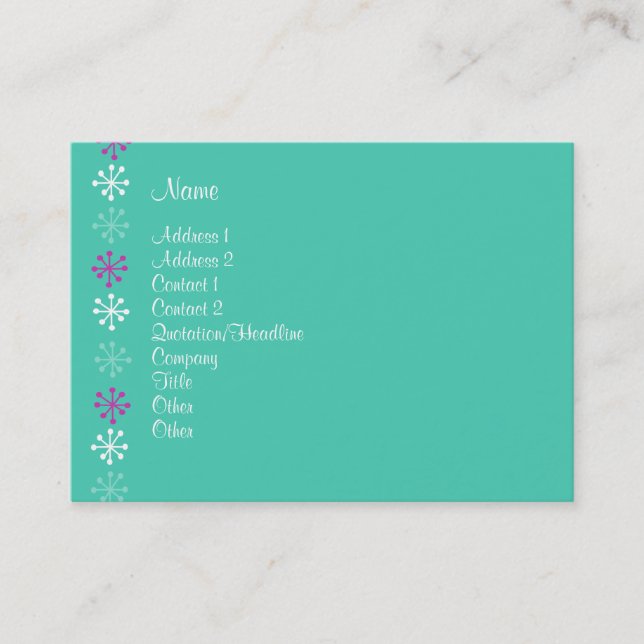 Persönlicher Beistand Visitenkarte (Vorderseite)