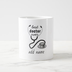 Persönlicher Bester Arzt Danke Arzt Jumbo-Tasse