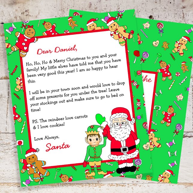 Persönlicher Brief vom Weihnachtsmann (Von Creator hochgeladen)