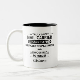 Persönlicher Briefträger Tasse