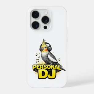 Persönlicher DJ Nymphensittich iPhone 15 Pro Hülle