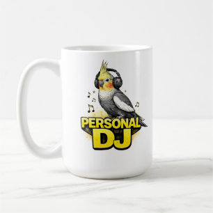 Persönlicher DJ Nymphensittich Kaffeetasse