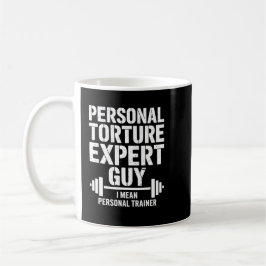 Persönlicher Folterexperte Mann Kaffeetasse
