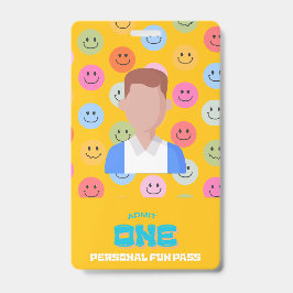 Persönlicher Fun Pass Badge (Typ) -- Eintritt frei Ausweis