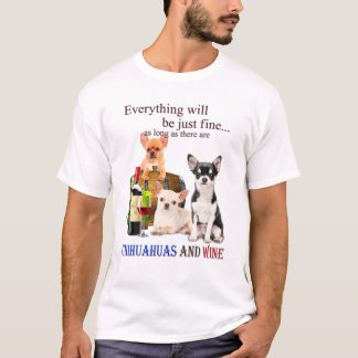Persönlicher Hund Chihuahua Mama Papa Lustig Retro T-Shirt