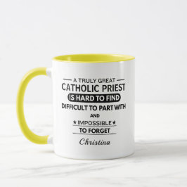 Persönlicher katholischer Priester Tasse