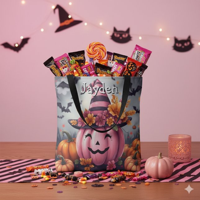 Persönlicher Kürbis Halloween Rosa (Von Creator hochgeladen)