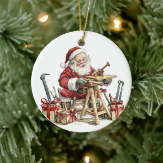 Persönlicher Lieblingszimmerer von Santa Keramik Ornament