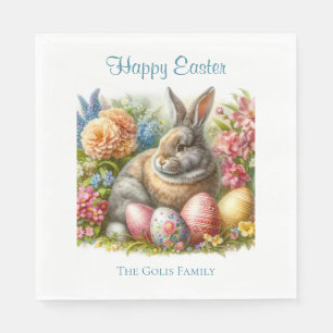 Persönlicher Osterhase Serviette