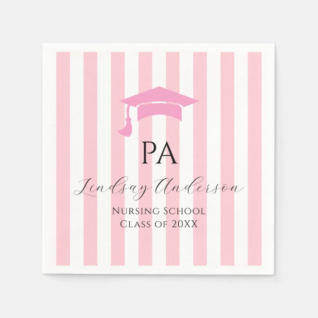 Persönlicher PA Arzt-Assistent Serviette (Vorderseite)