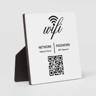 Persönlicher QR-Code für das Wifi-Kennwort mit eig Fotoplatte