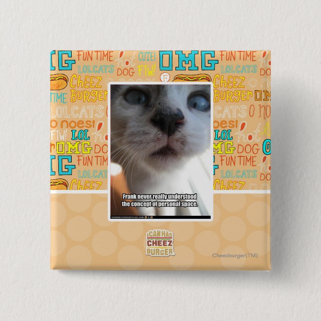 Persönlicher Raum Button (Vorderseite)