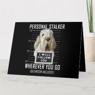 Persönlicher Stalker Dog Spinone Italiano I Will F Karte