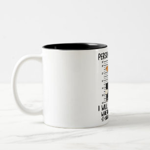 Persönlicher Stalker Funny Bichon Frise Dog Bichon Zweifarbige Tasse