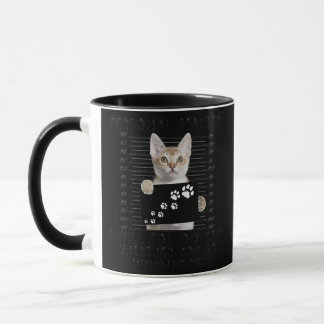 Persönlicher Stalker Ich werde Ihnen Singapur Cat Tasse