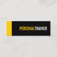 Persönlicher Trainer für Schwarz und Farbe