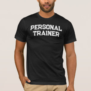 Persönlicher Trainer für Text- und Farbbildschirme T-Shirt