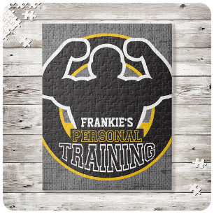 Persönlicher Trainer GYM Power Training Fitness Ma Puzzle