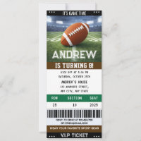 Persönliches American-Football-Ticket