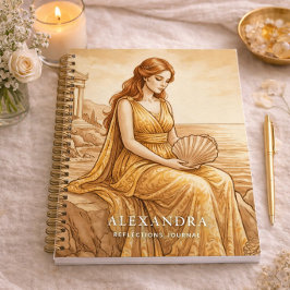 Persönliches Aphrodite Reflections Journal Notizbuch