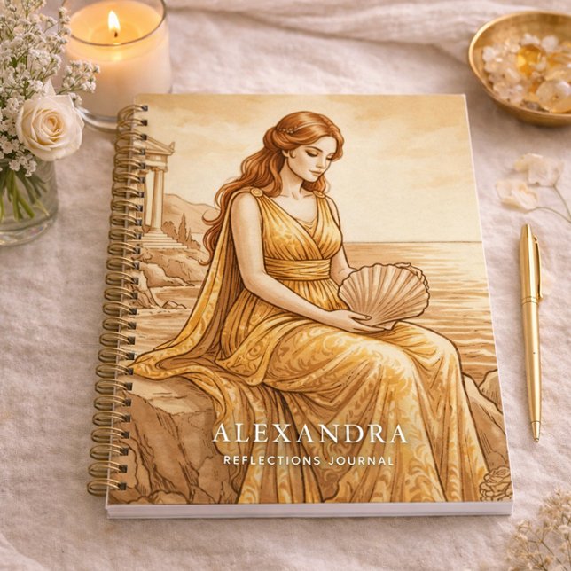 Persönliches Aphrodite Reflections Journal Notizbuch (Von Creator hochgeladen)