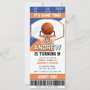 Persönliches Basketball-Ticket am Spielfeldrand zu Einladung
