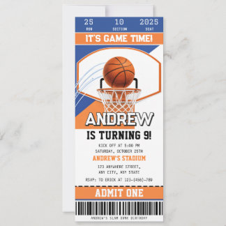 Persönliches Basketball-Ticket am Spielfeldrand zu Einladung