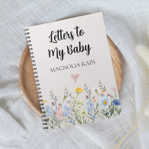 Persönliches Erinnerungsjournal Blumengeschenk für Notizblock