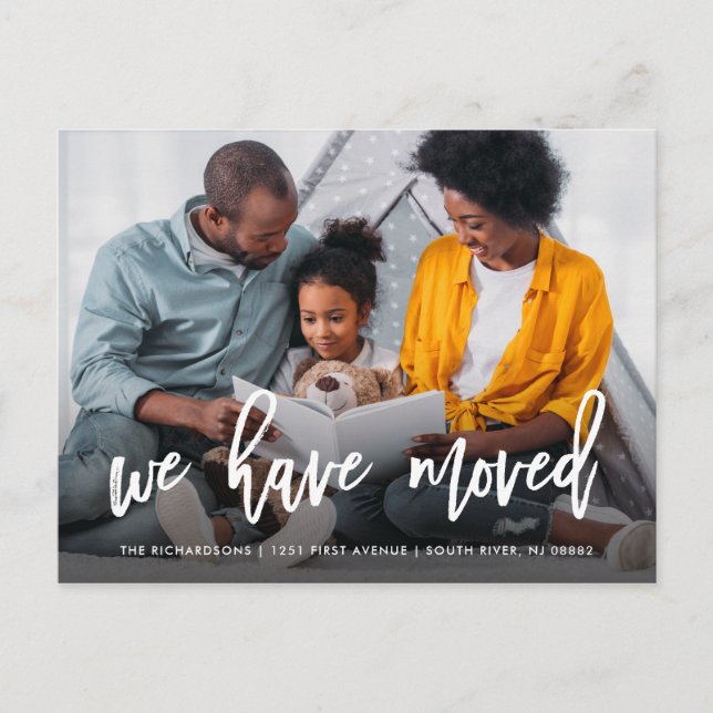 Persönliches Foto | Ankündigung zum Verschieben vo (Vorderseite)