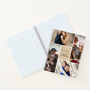Persönliches Foto- und TextNotebook Notizbuch