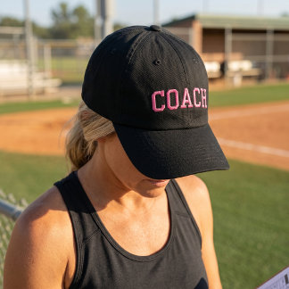 Persönliches Geschenk für den Trainer Bestickte Baseballkappe