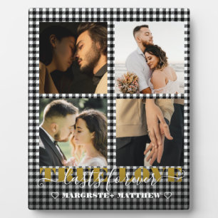 Persönliches Geschenk für die Freundin zum Geburts Fotoplatte