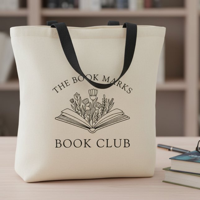 Persönliches Geschenk für Mitglieder eines Buchclu Tragetasche (Von Creator hochgeladen)