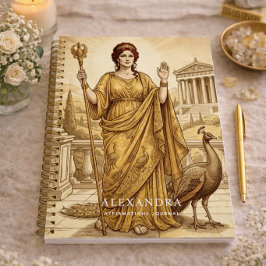 Persönliches Hera Affirmationen Journal Notizbuch