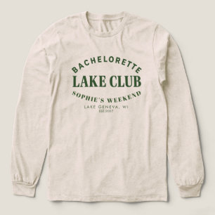 Persönliches Junggesellinnen-Wochenende im Lake Cl Tri-Blend Shirt